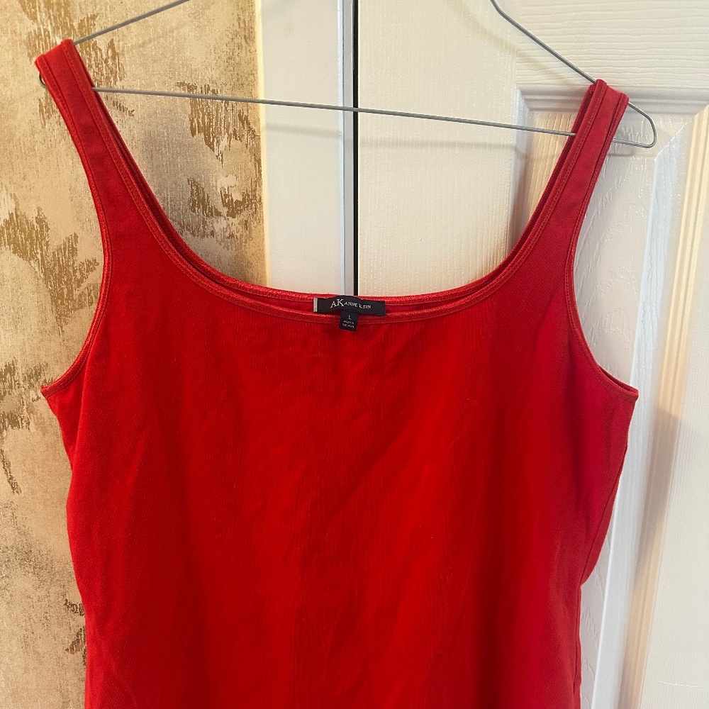 Anne Klein Red Tank size L